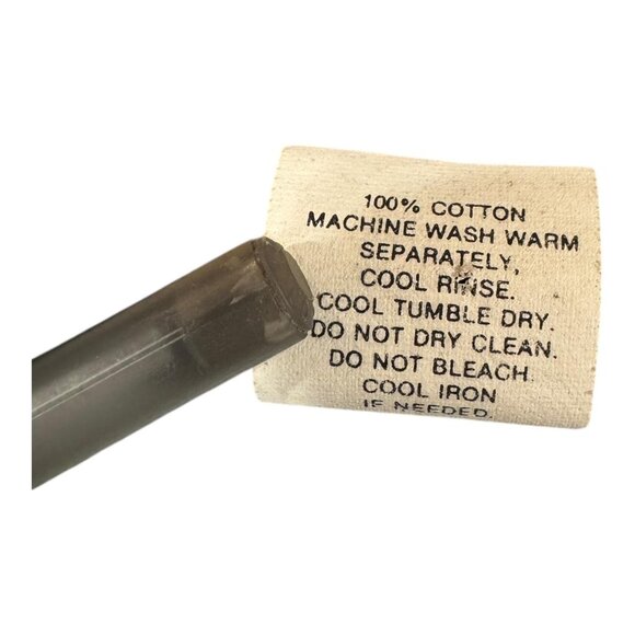 Vintage Bobby Heenan Denim Jacket Womens Small Light Blue Custom Airbrush 92 USA - Picture 12 of 16